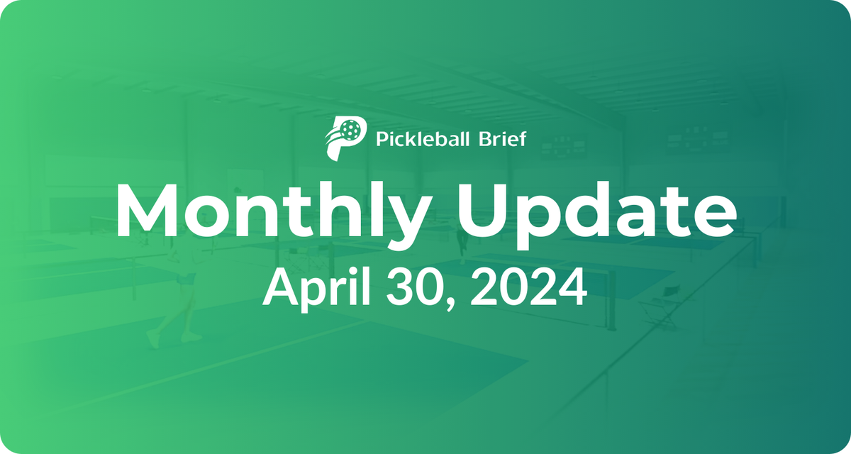 Monthly Update - April 2024