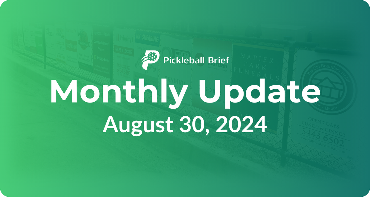 Monthly Update - August 2024