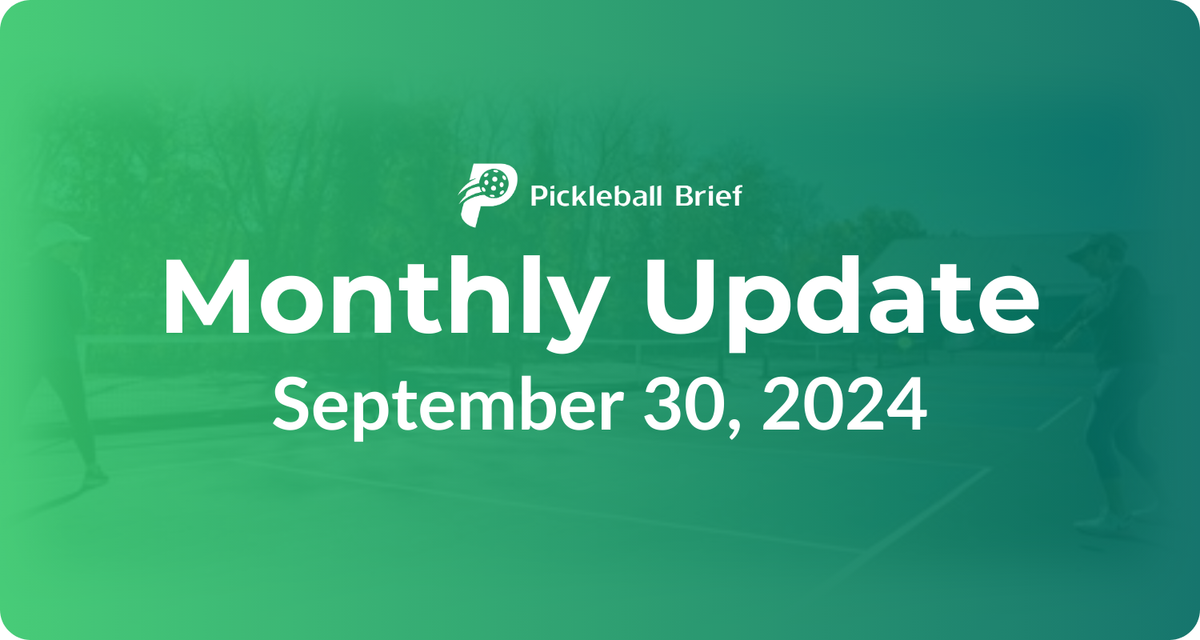 Monthly Update - September 2024